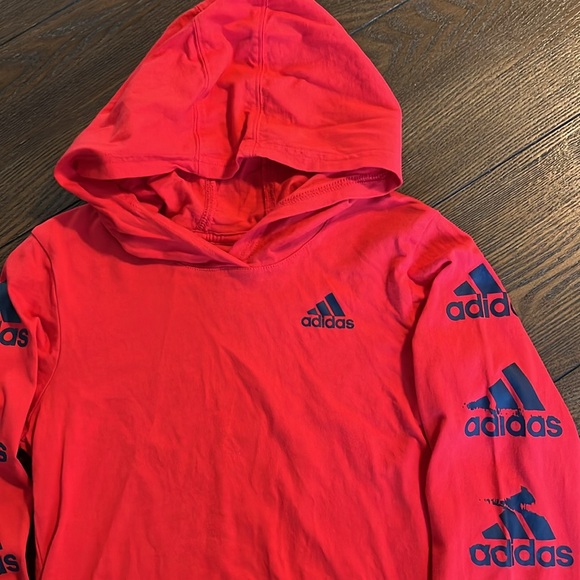 Size 7 adidas hooded top - Picture 2 of 4